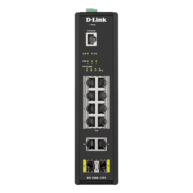 Stikalo (switch) D-link DIS-200G-12PS