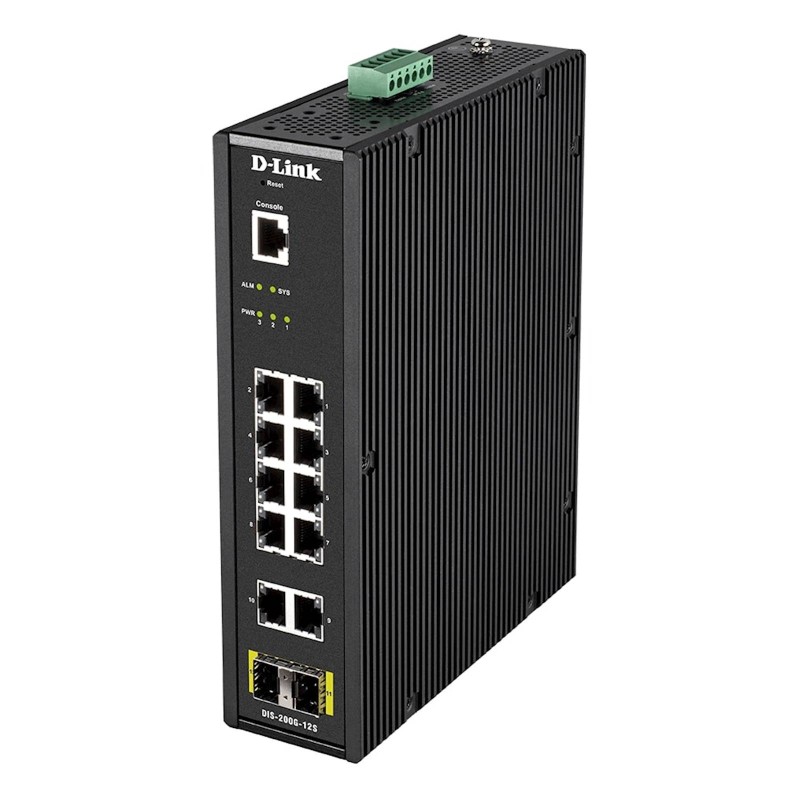 Stikalo (switch) D-link industrijsko DIS-200G-12S