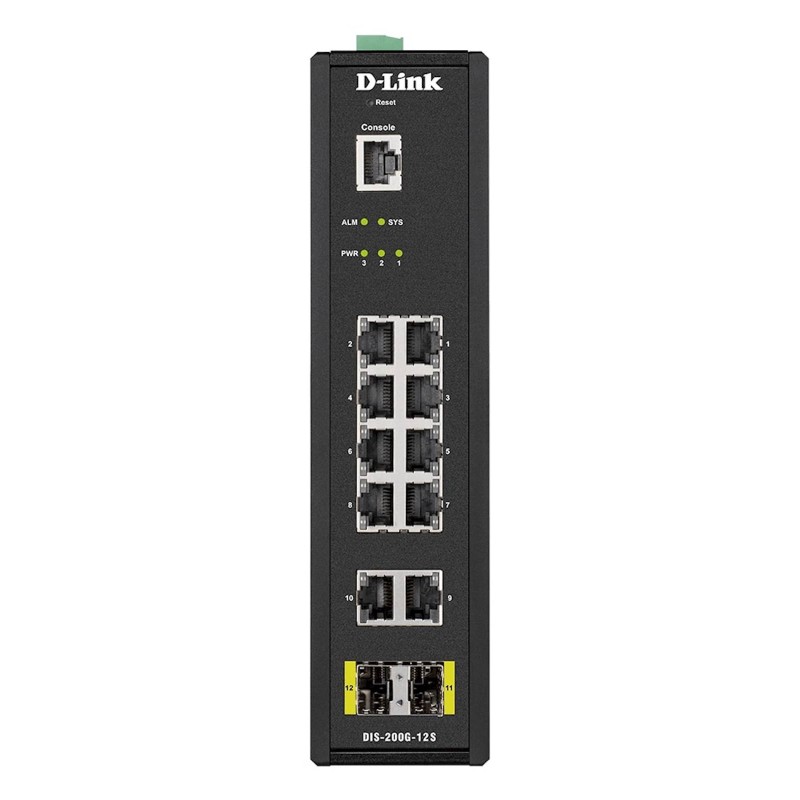 Stikalo (switch) D-link industrijsko DIS-200G-12S
