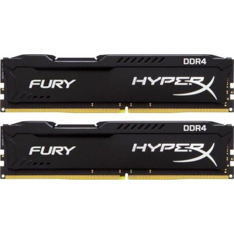 Pomnilnik DDR4 16GB (2x8GB) 2133MHz Kingston HyperX Fury Bk., HX421C14FBK2/16