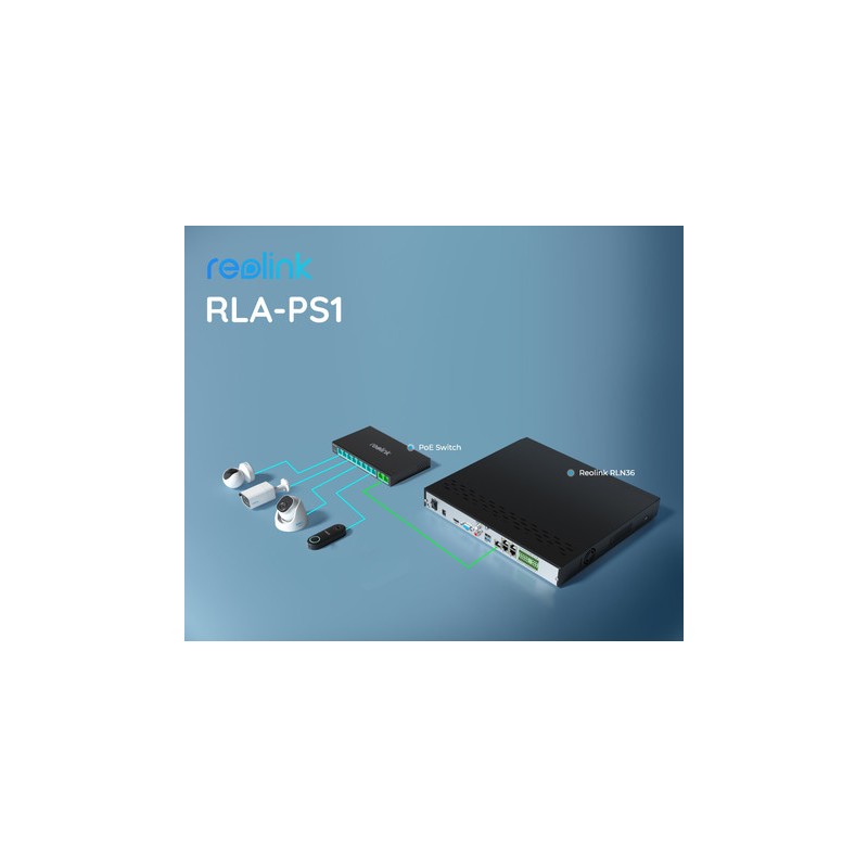 Stikalo (switch) Reolink RLA-PS1, 10-port