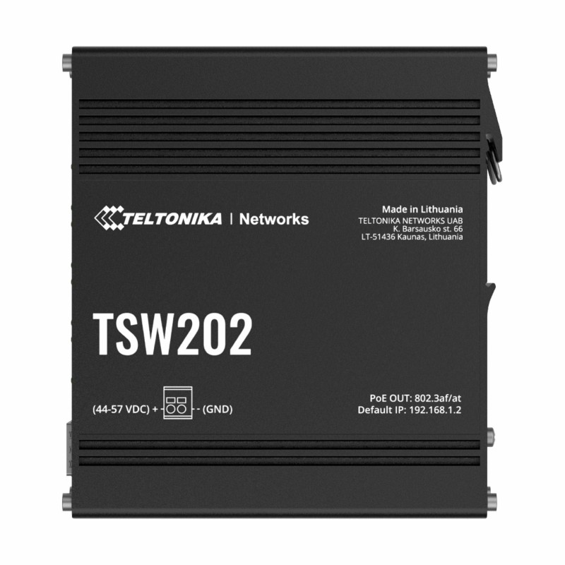 Stikalo (switch) Teltonika TSW202, 8-port, PoE, SFP