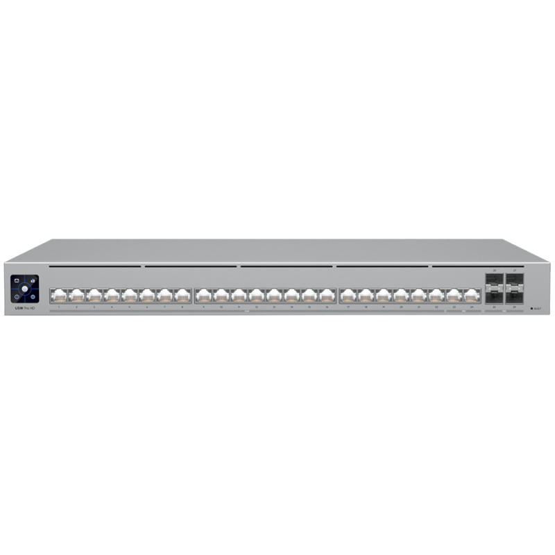 Stikalo (switch) Ubiquiti USW-PRO-HD-24-POE-EU, 28-port, PoE++, SFP+