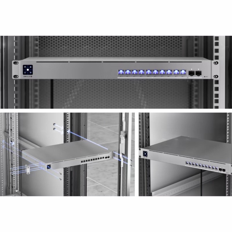 Stikalo (switch) Ubiquiti USW-Pro-XG-10-PoE-EU, 12-port, SFP+