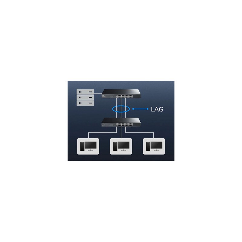 Stikalo (switch) CUDY GS1024E, 24-Port