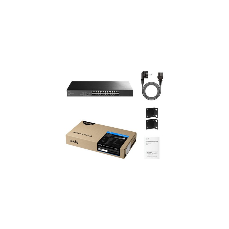 Stikalo (switch) CUDY GS1024E, 24-Port