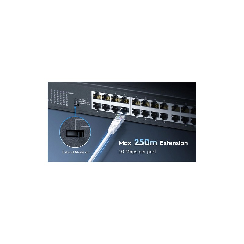 Stikalo (switch) CUDY GS1024E, 24-Port