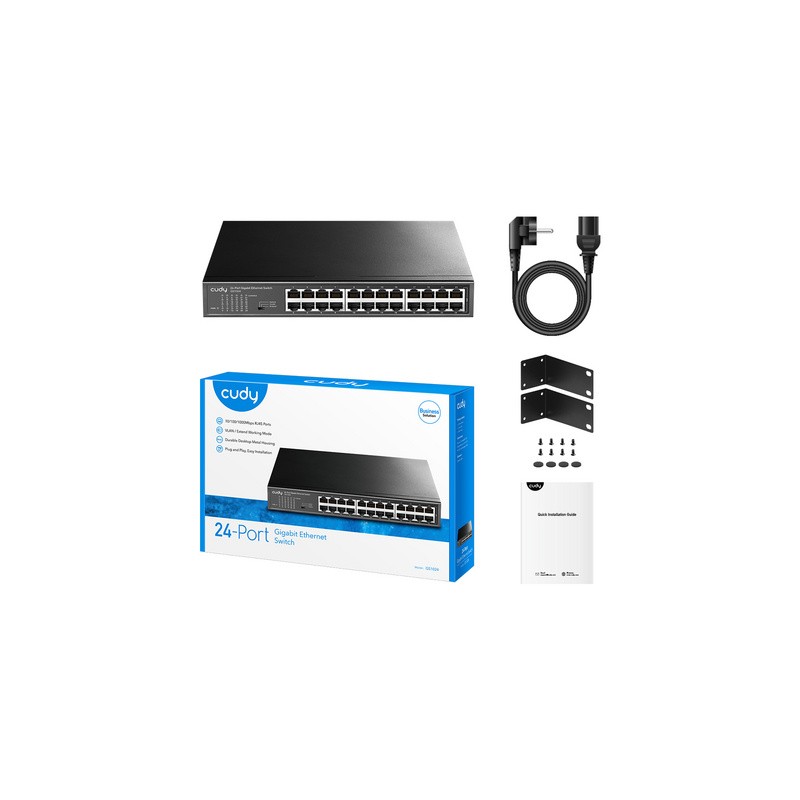 Stikalo (switch) CUDY GS1024, 24-port