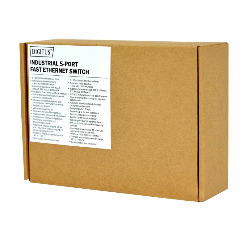Stikalo (switch) 5 port 10/100 Digitus DN-650105