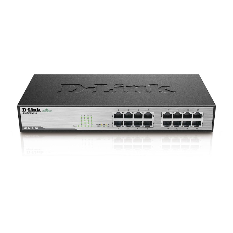 Stikalo (switch) 16 port 10/100/1000, D-Link DGS-1016D