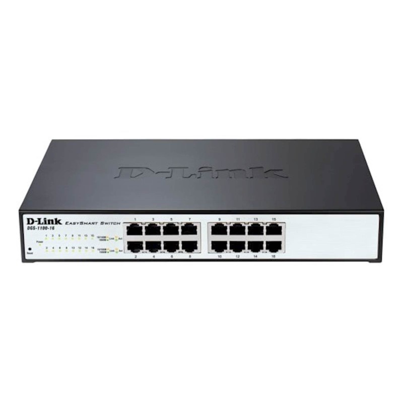 Stikalo (switch) 16 port 10/100/1000 D-Link DGS-1100-16