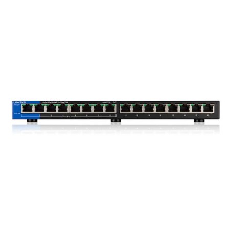 Stikalo (switch) 16 port 10/100/1000 PoE, Linksys LGS116P