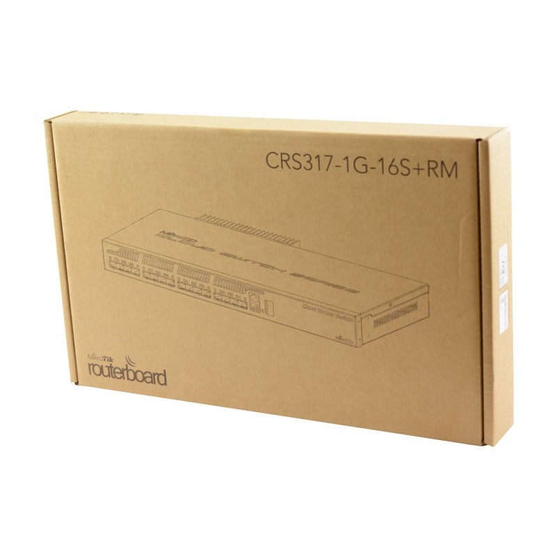 Stikalo (switch) 16 port Gigabit Mikrotik CRS317-1G-16S+RM