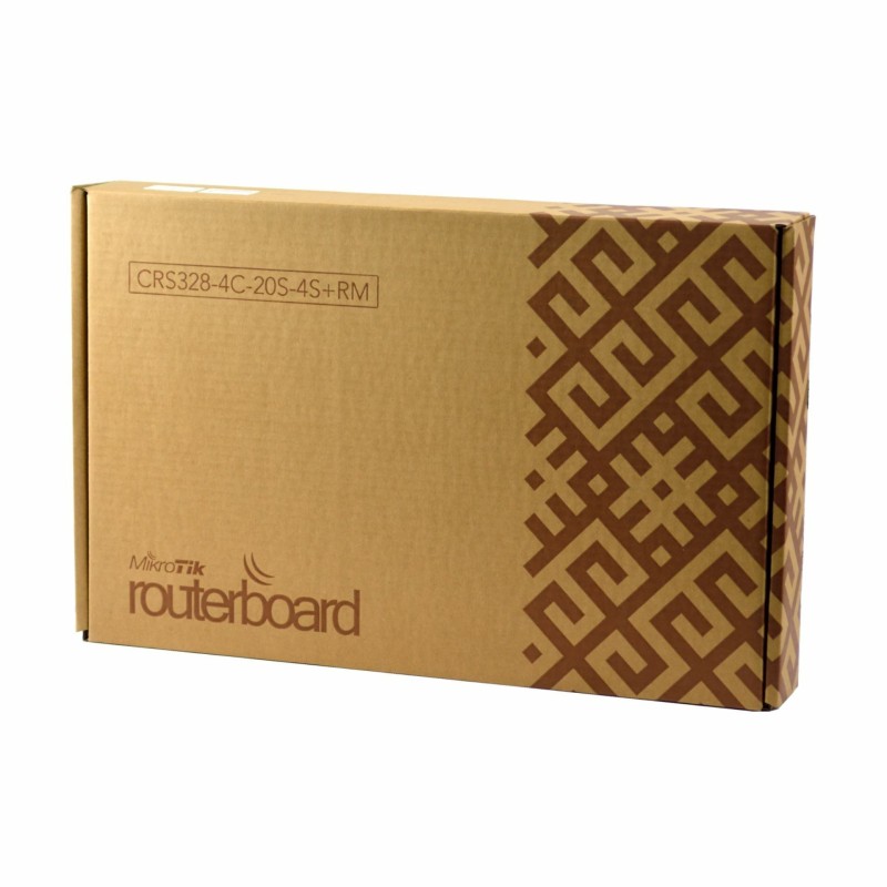 Stikalo (switch) 24 port Gigabit Mikrotik CS328-4C-20S-4S+RM