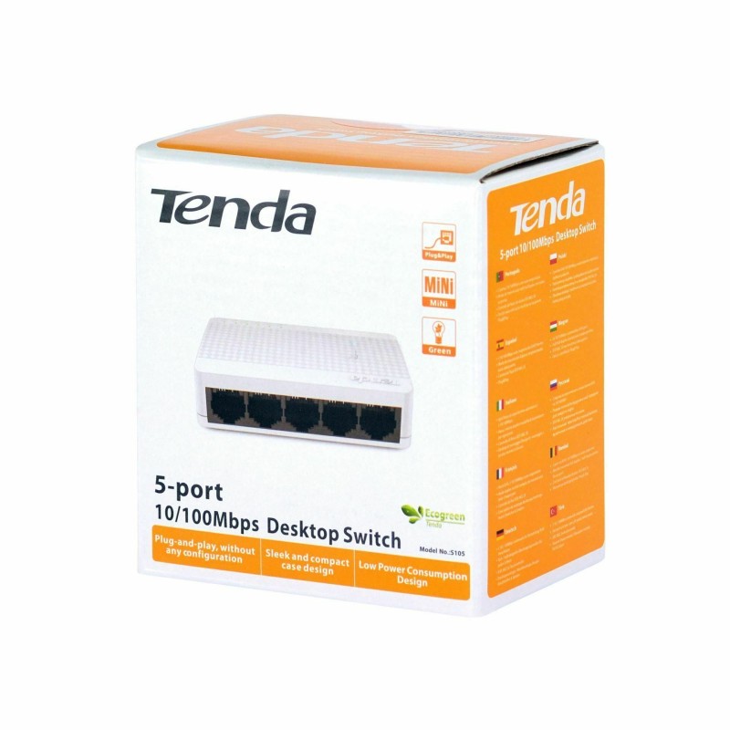 Stikalo (switch) 5 port 10/100 Tenda Mini S105