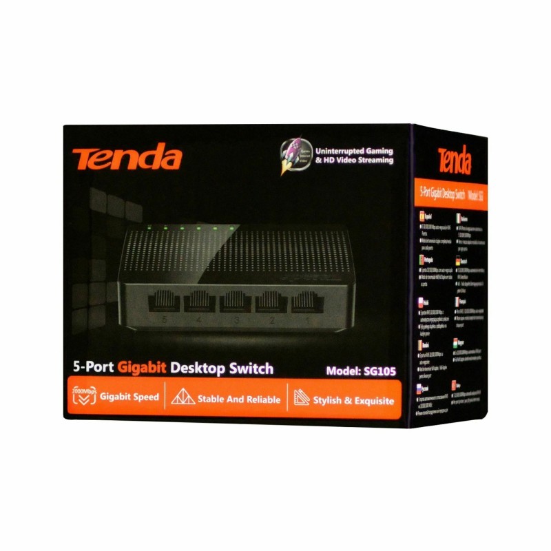 Stikalo (switch) 5 port Gigabit Tenda SG105
