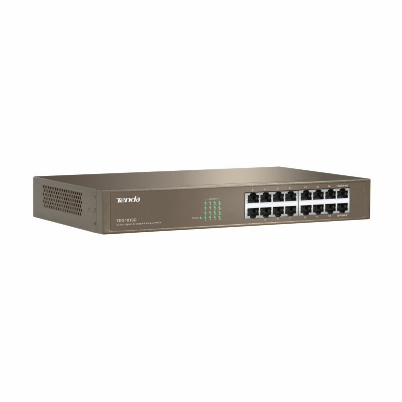 Stikalo Giga 48cm 16xRJ45 Tenda 11 - 29,7 cm, TEG1016D
