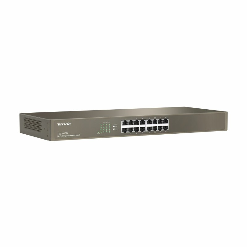 Stikalo (switch) 16 port 10/100/1000, Tenda TEG1016G 19" montaža