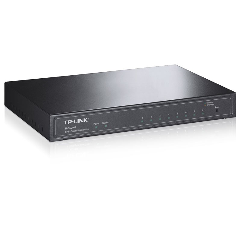 Stikalo (switch) 8 port Gigabit TP-Link T1500G-8T (TL-SG2008)