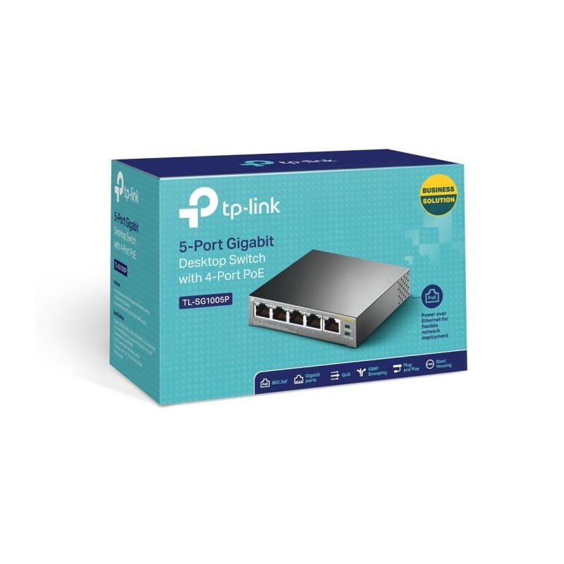 TP-Link TL-SG1005P 5-Port Gigabit Ethernet PoE stikalo