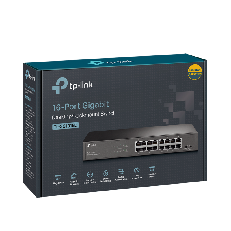 Stikalo 16-port 10/100/1000 TP-Link TL-SG1016D