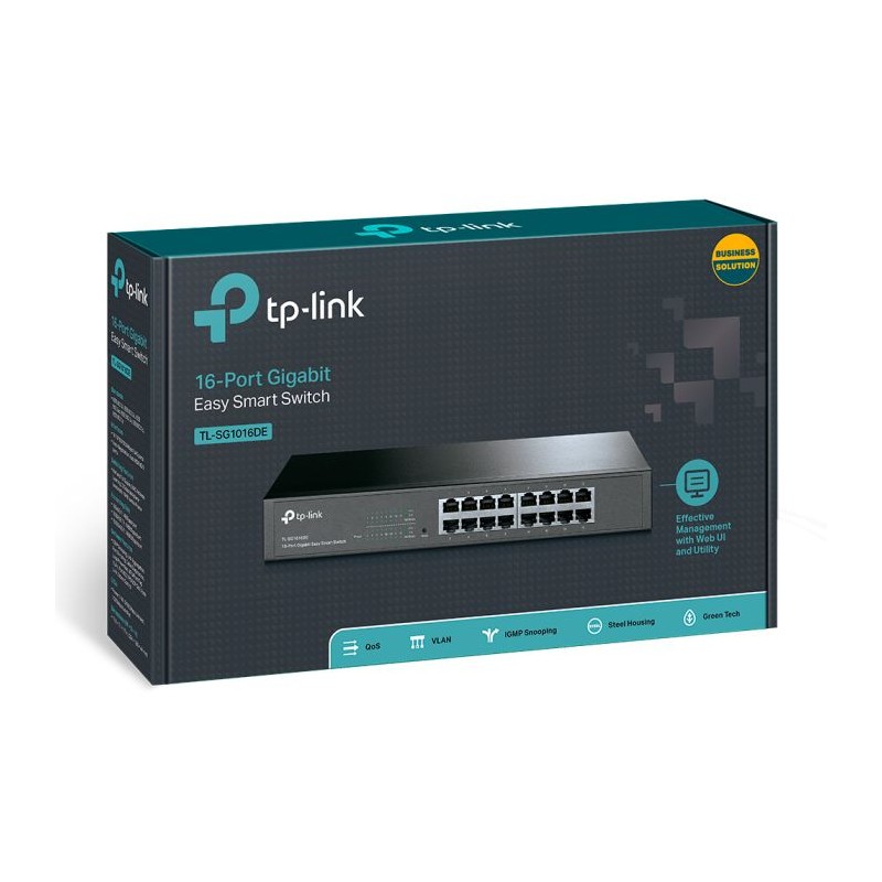 Stikalo 16-port 10/100/1000 TP-Link TL-SG1016DE