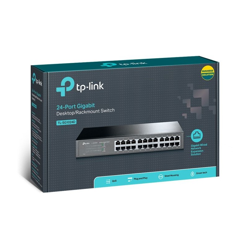 Stikalo (switch) 24 port Gigabit TP-link TL-SG1024D