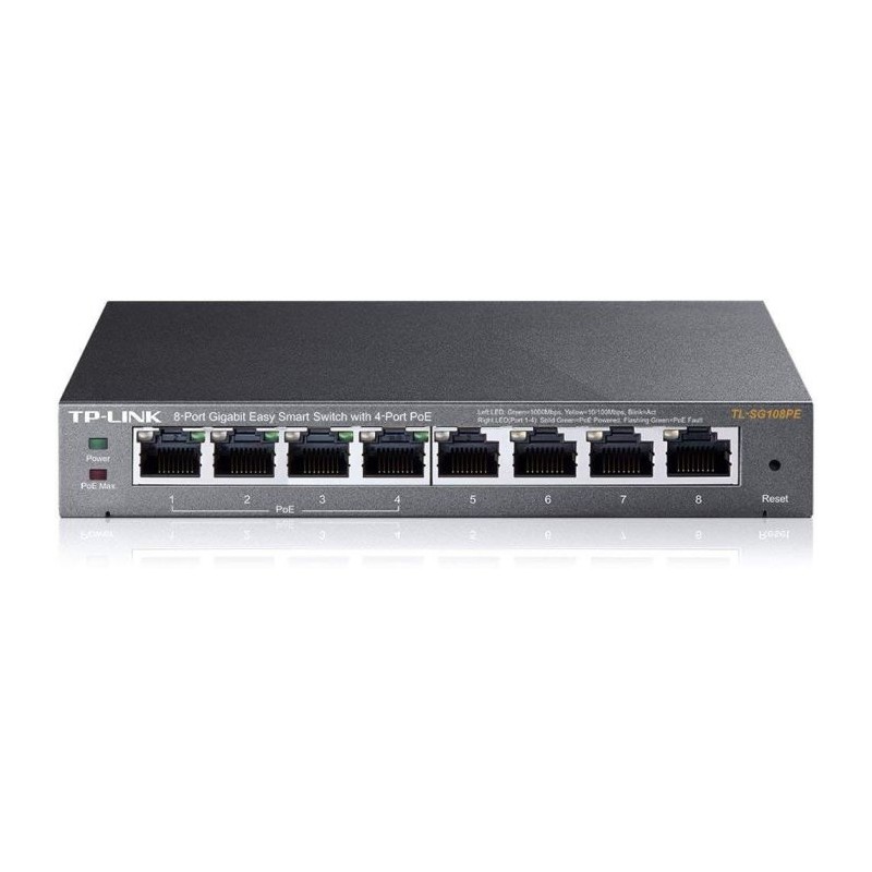 Stikalo (switch) 8 port Gigabit PoE TP-Link TL-SG108PE
