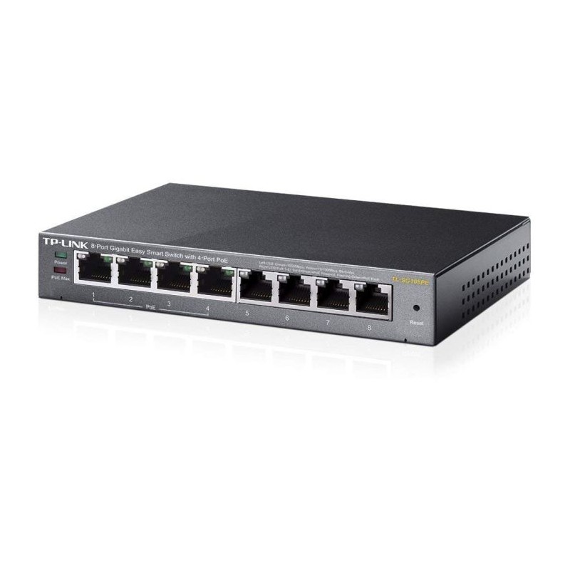 Stikalo (switch) 8 port Gigabit PoE TP-Link TL-SG108PE