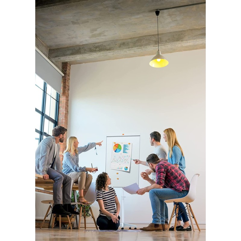 Tabla magnetna Nobo barracuda mobile 100x67,5cm na koleščkih premična