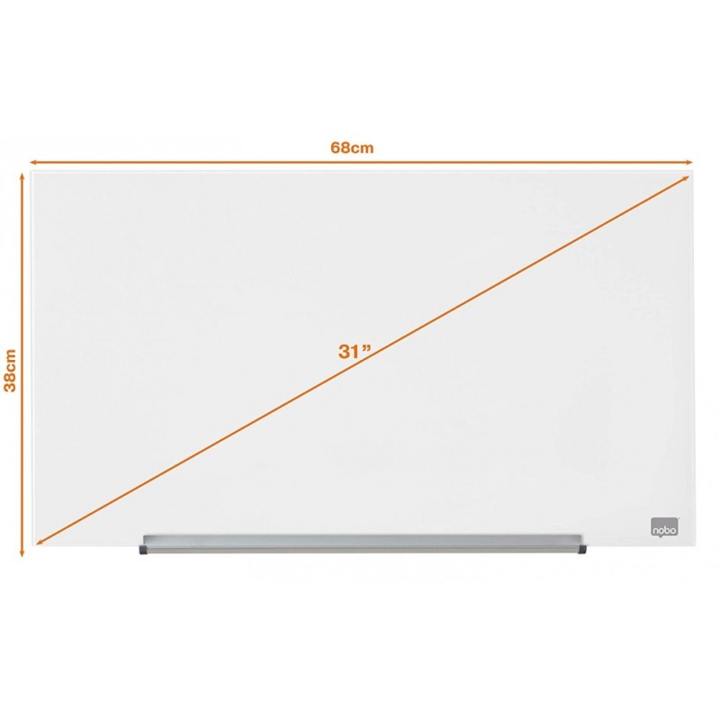 Tabla steklena Nobo diamond 67,7x38,1cm