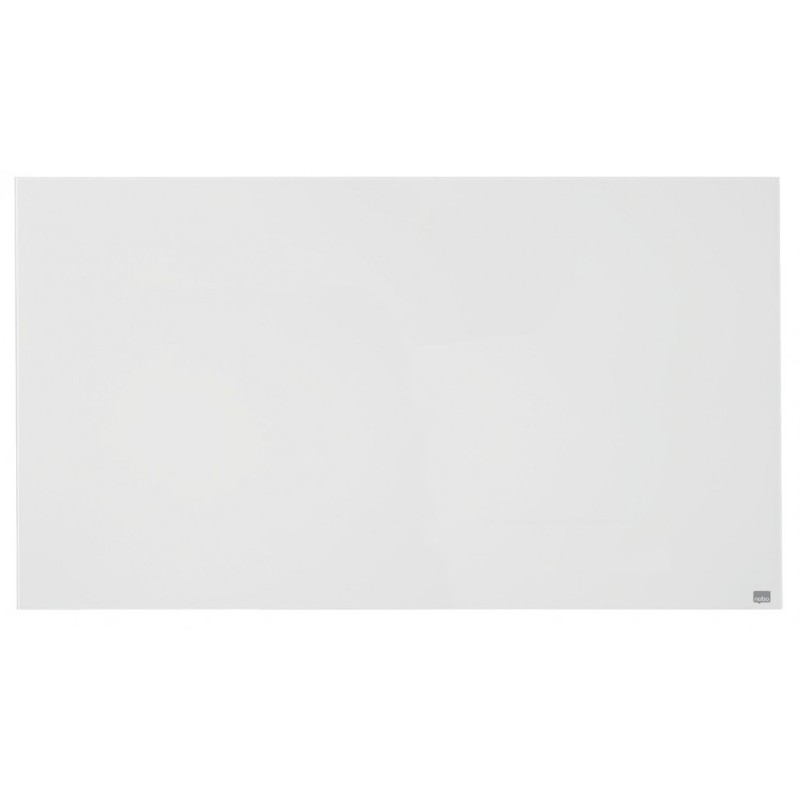 Tabla steklena Nobo diamond 188,3x105,9cm bela 1905178