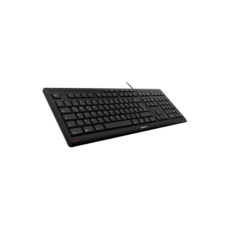 Tipkovnica Cherry STREAM, črna, USB, SLO