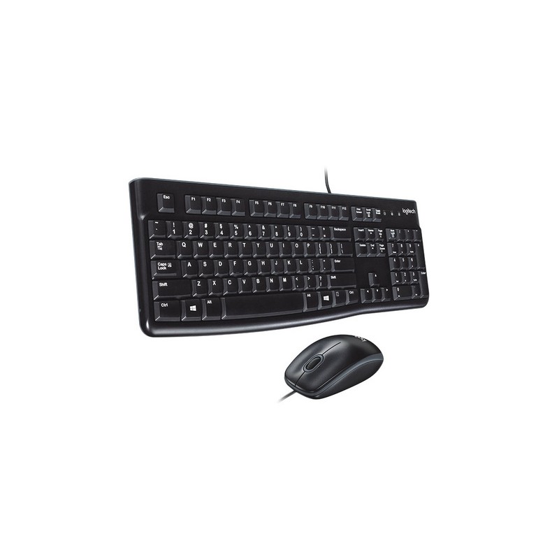 Komplet tipkovnica in miška Logitech MK120, US