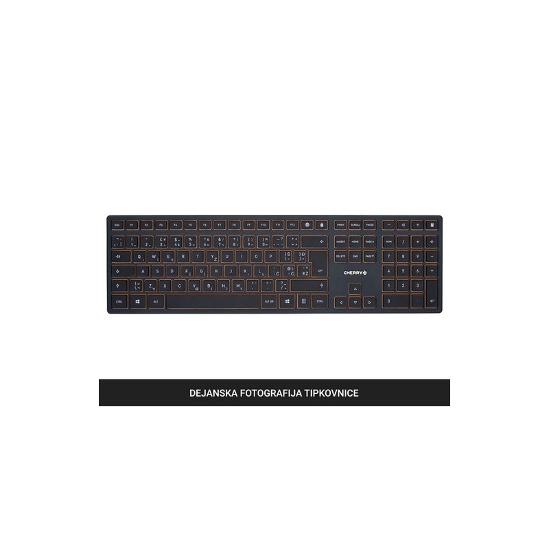 Tipkovnica in miška Cherry DW 9100 SLIM, Bluetooth, črna