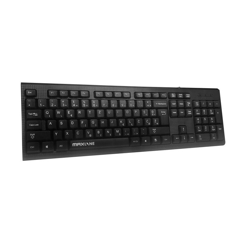 Maxline USB tipkovnica E-KB924 - SLO