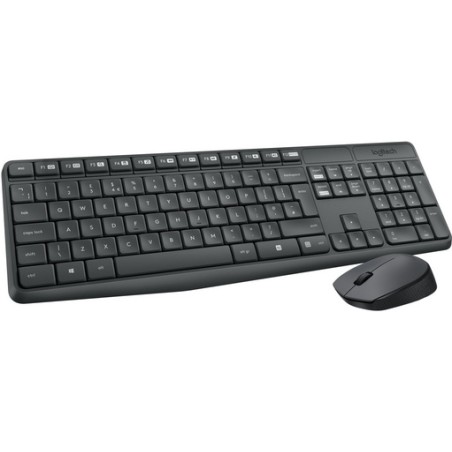 Tipkovnica in miška Logitech Wireless Combo MK235, ameriška lokalizacija