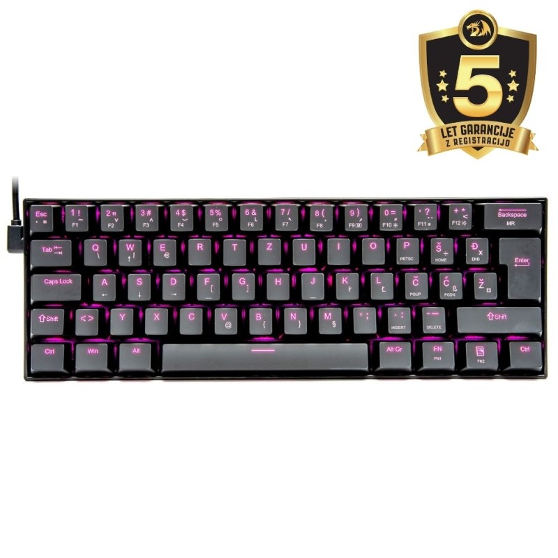 Tipkovnica REDRAGON DRAGONBORN K630, SLO g.