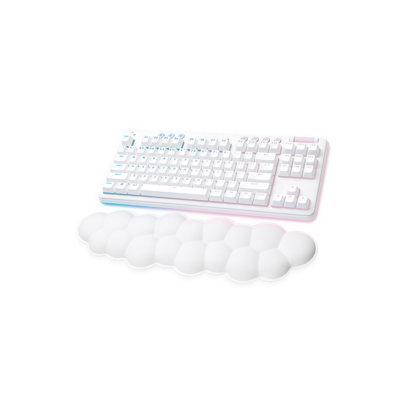 Tipkovnica Logitech G715 TKL Wireless, Tactile, RGB, bela
