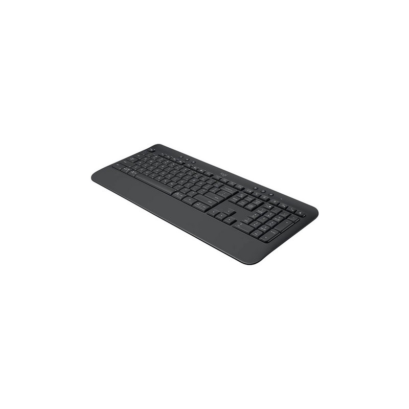 Tipkovnica Logitech K650 Signature, Wireless, grafitna