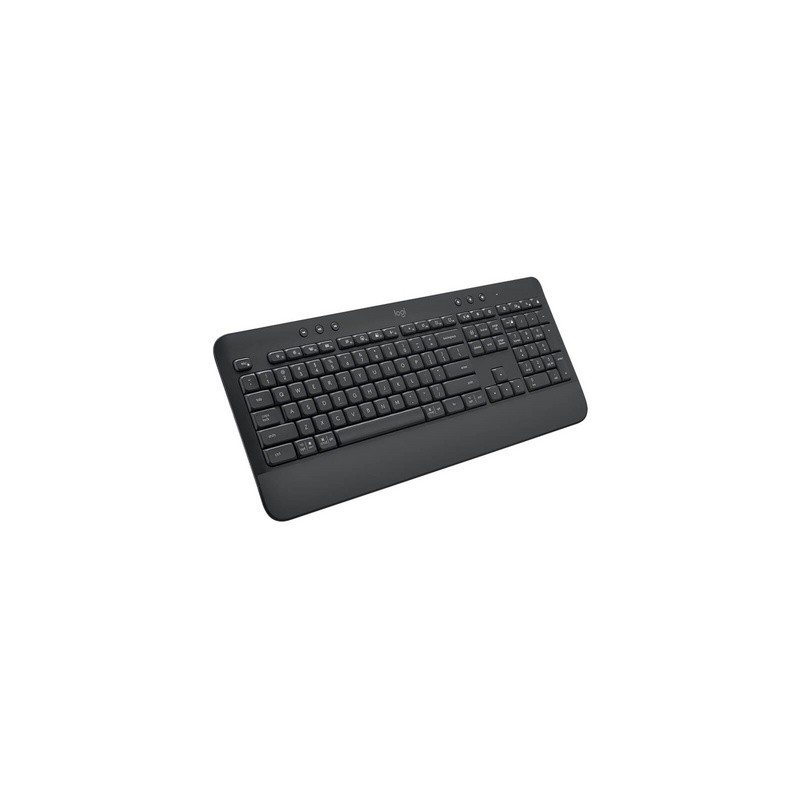 Tipkovnica Logitech K650 Signature, Wireless, grafitna