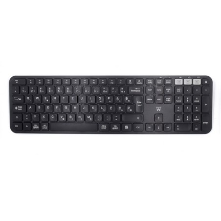 Tipkovnica Ewent Multi-connect Wireless, Bluetooth, USB, SLO