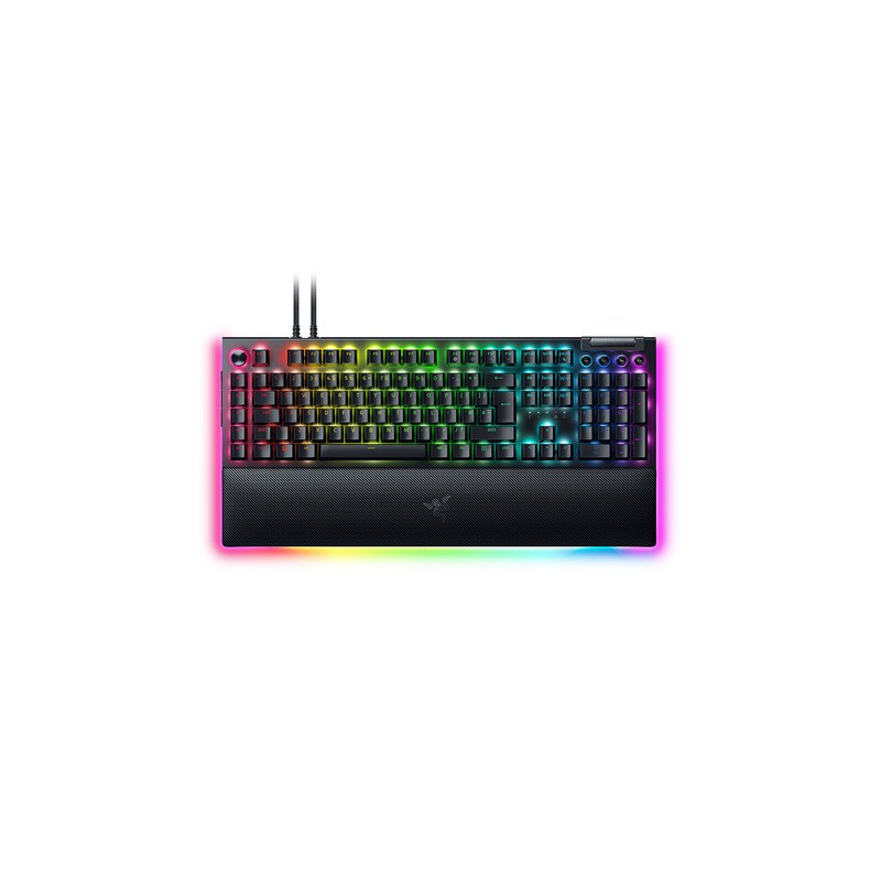 Tipkovnica Razer BlackWidow V4 Pro, rumena stikala, UK SLO g.