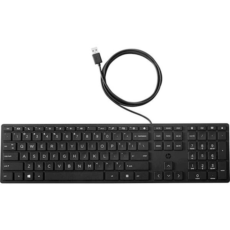 Tipkovnica HP USB 320K Slim angleška US