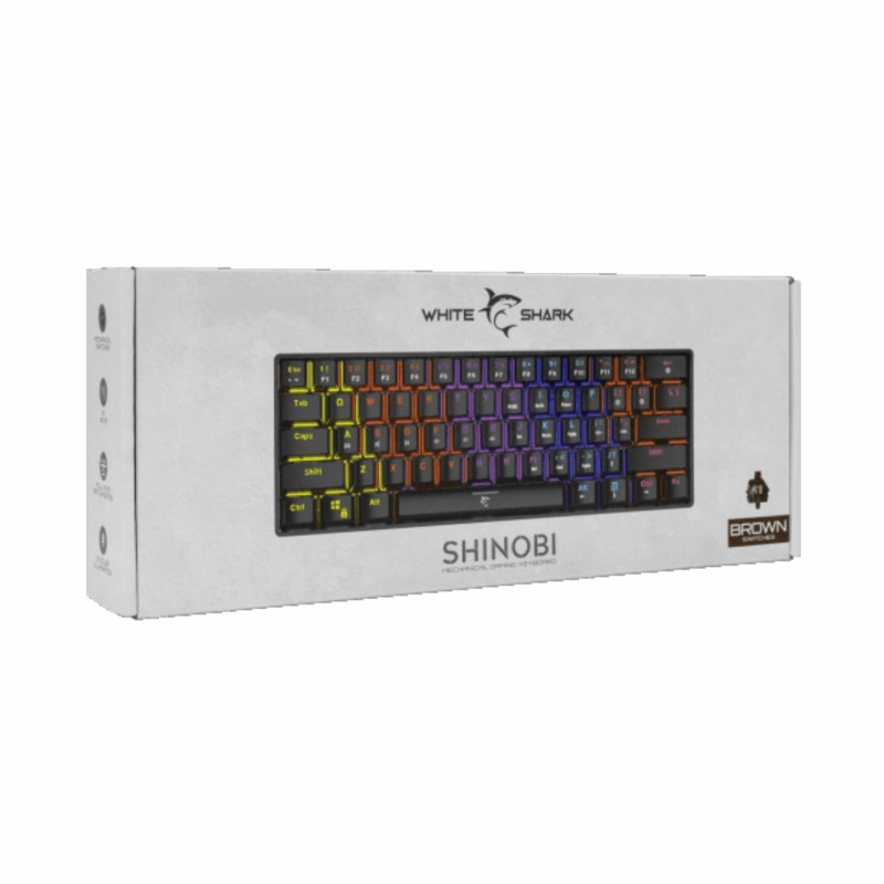 Tipkovnica WHITE SHARK GK-2022 SHINOBI-B
