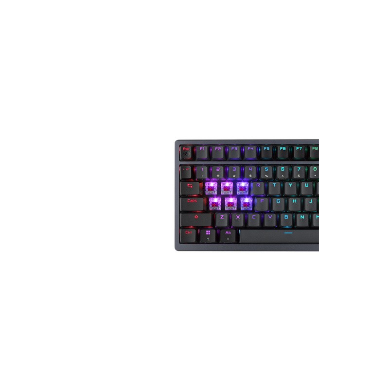 Tipkovnica ASUS ROG Azoth Wireless, ROG NX Red, PBT, OLED, RGB