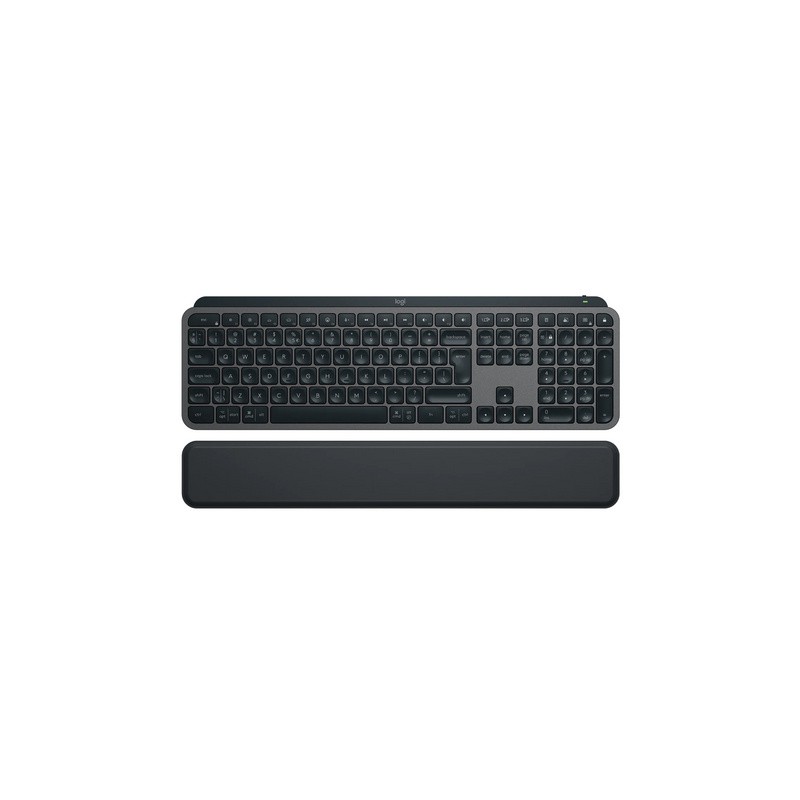 Tipkovnica Logitech MX Keys S PLUS, grafitna