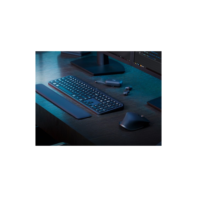Tipkovnica Logitech MX Keys S, grafitna
