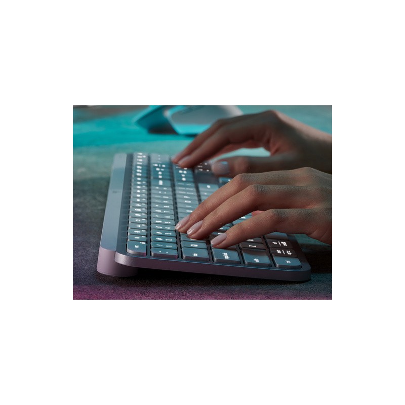 Tipkovnica Logitech MX Keys S, siva