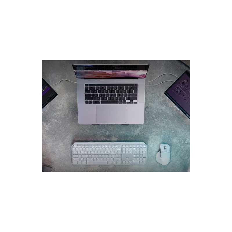 Tipkovnica Logitech MX Keys S, siva